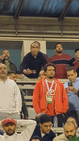 صوره ل رد فعل سيد بعد عدم احتساب ركلة الجزاء للاهلي امام سيراميكا كليوباترا