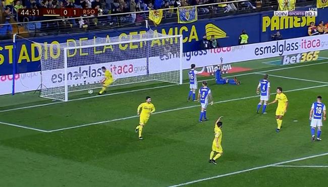 اهداف مباراة فياريال وريال سوسيداد 1 1 كأس ملك اسبانيا