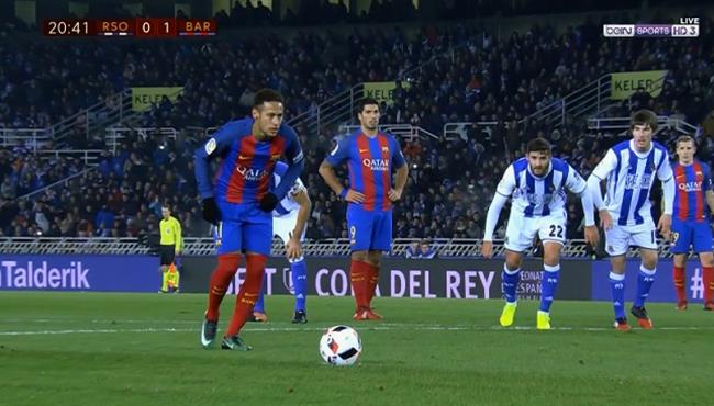 هدف فوز برشلونه على ريال سوسييداد 1 0 تعليق رؤوف خليف
