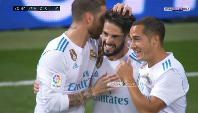 هدف ايسكو الثانى فى مرمى إسبانيول 2 0 الدورى الاسباني
