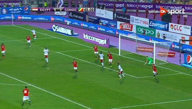 د 49 عصام الحضري يتألق وينقذ مرمي مصر من هدف مؤكد امام الكونغو