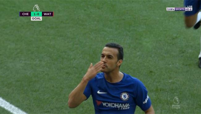 هدف بيدرو العالمي في مرمي واتفورد