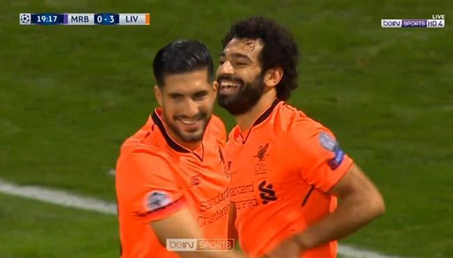 هدف محمد صلاح في مرمي ماريبور تعليق رؤوف خليف