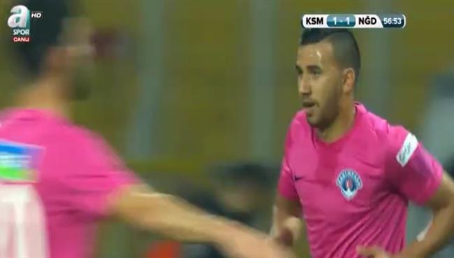 هدف تريزيجيه فى مرمي نيجدي بيليدي سبور كأس تركيا