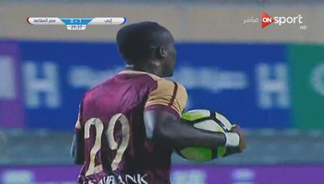 هدف جون أنطوى فى مرمي إنبي الدورى المصري