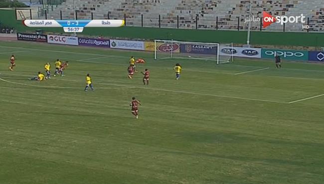 هدف حسين الشحات الرائع في مرمي طنطا الدوري المصري
