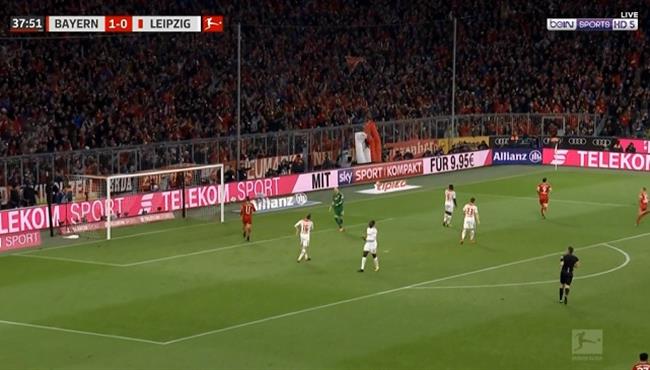 هدف ليفاندوفسكي في مرمي لايبزج 2 0 الدوري الالماني