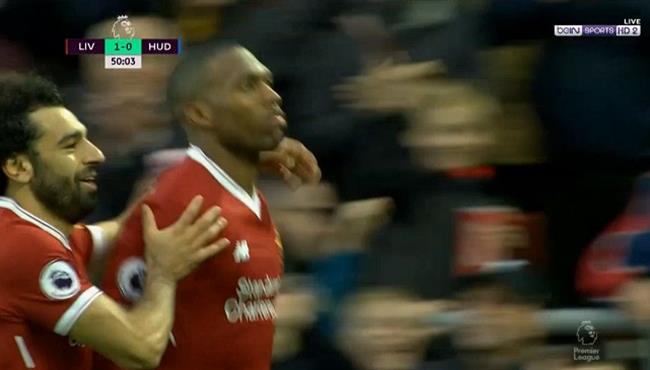 هدف ليفربول الاول في مرمي هدرسفيلد الدوري الانجليزي