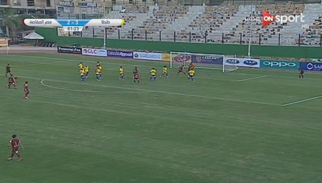 هدف حسين الشحات الثالث في مرمي طنطا 3 3 الدوري المصري