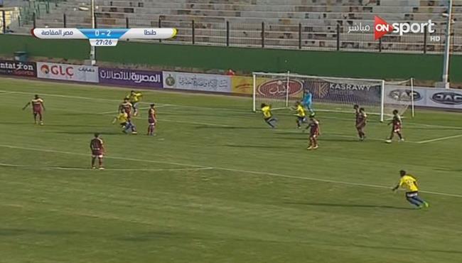هدف مصطفي محمد الرائع في مرمي مصر للمقاصة الدوري المصري