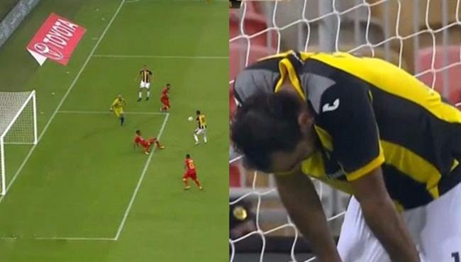 كهربا يهدر فرصه هدف مؤكد أمام القادسية الدورى السعودي