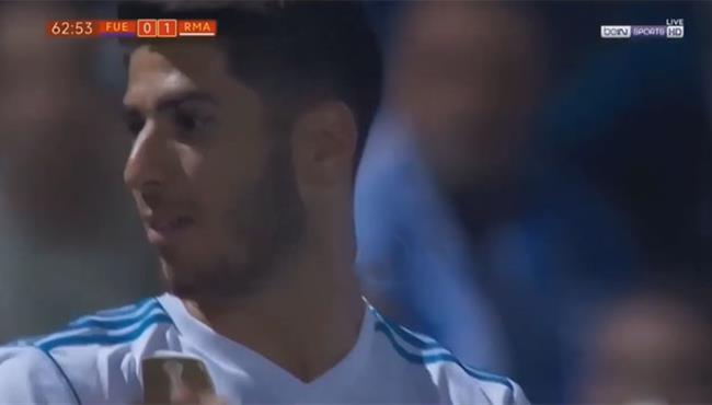 هدف ماركو اسينسيو في مرمي فوينلابراذا كأس ملك اسبانيا