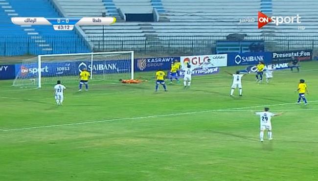 هدف صلاح عاشور الرائع في مرمي طنطا 1 0 الدوري المصري