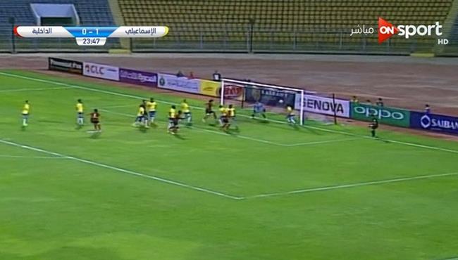 هدف محمد زيكا في مرمي الاسماعيلي 1 1 الدوري المصري
