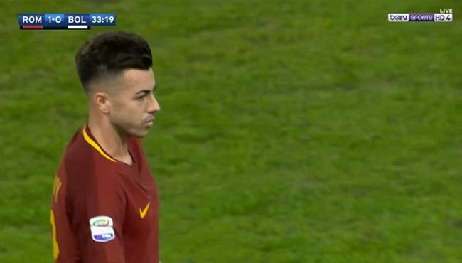 هدف فوز روما علي بولونيا 1 0 الدورى الايطالى
