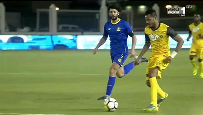 خطأ فادح من حسام غالى يتسبب فى هدف لـ أحد فى مرمي النصر