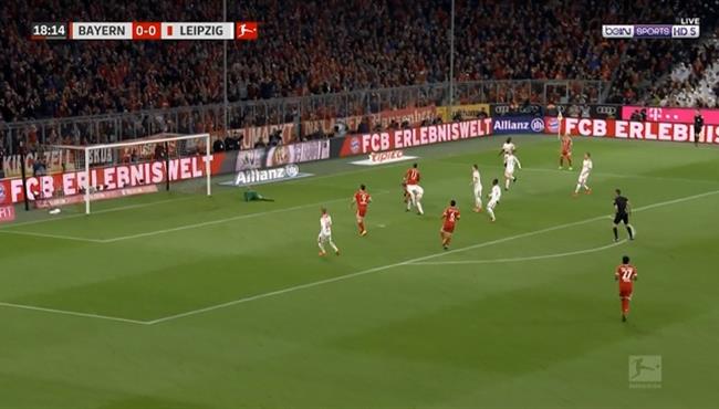 هدف رودريجيز في مرمي لايبزج 1 0 الدوري الالماني