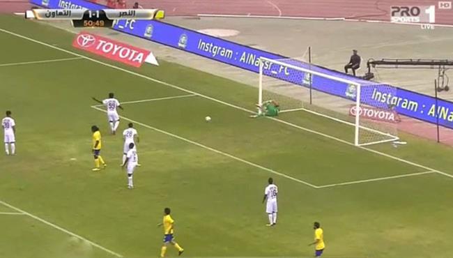 هدف النصر الثانى الرائع فى مرمى عصام الحضري