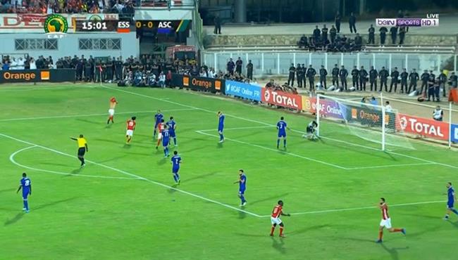 هدف غير اخلاقي للنجم الساحلي في مرمى الاهلي