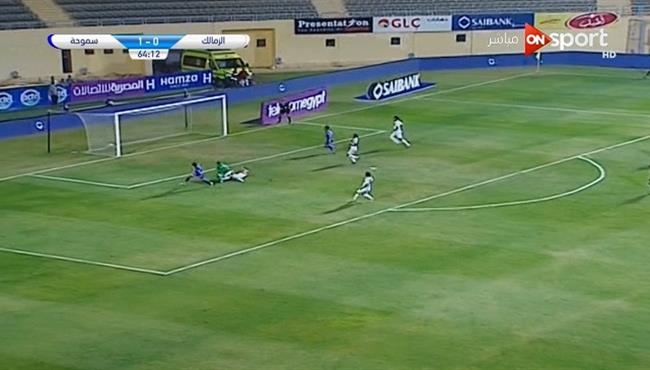 هدف محمود عبد العزيز في مرمي الزمالك 2 0 الدوري المصري