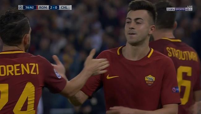 هدف شعراوي الثاني فى مرمي تشيلسى 2 0 دورى ابطال أوروبا