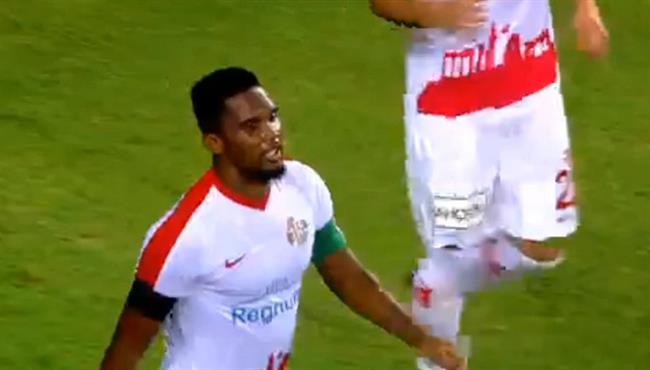 هدف صامويل إيتو فى مرمي قاسم باشا الدورى التركي