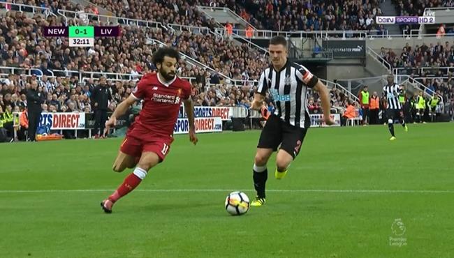 ملخص لمسات محمد صلاح فى مباراة نيوكاسل وليفربول
