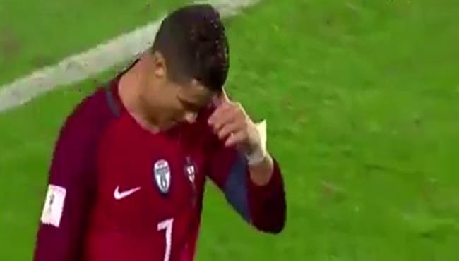 كريستيانو رونالدو يهدر إنفراد غريب امام سويسرا