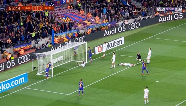 هدف برشلونه الثاني في مرمي ريال مورسيا