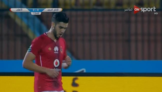 هدف وليد أزارو فى مرمى الانتاج الحربى 1 0 الدورى المصرى