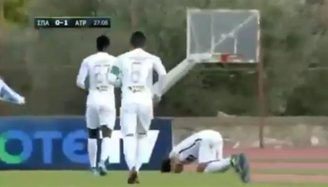 هدف عمرو ورده الاول الرائع فى مرمى سبارت كأس اليونان