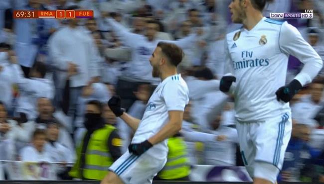 هدف ريال مدريد الثاني في مرمي فوينلابراذا