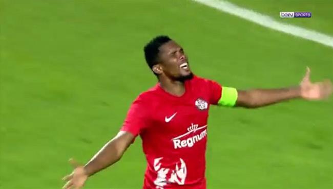 هدف صامويل إيتو الرائع فى مرمي قونيا سبور الدورى التركي