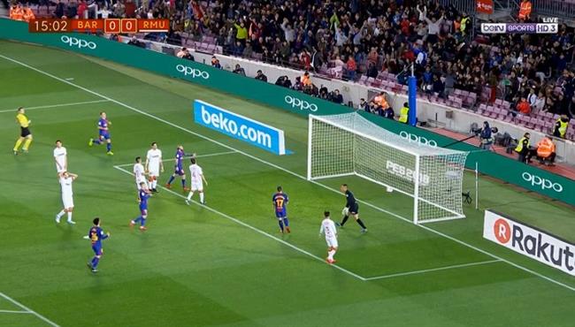 هدف برشلونه الاول في مرمي ريال مورسيا