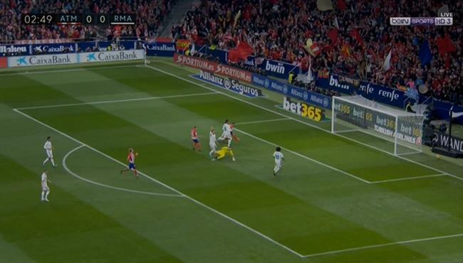 كوريا يهدر انفراد امام مرمي ريال مدريد