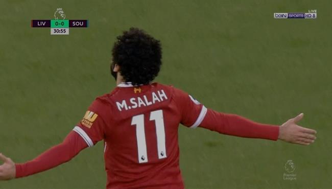 هدف محمد صلاح العالمي في مرمى ساوثهامبتون