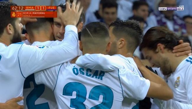 هدف تعادل ريال مدريد مع فوينلابراذا 1 1 كاس ملك اسبانيا