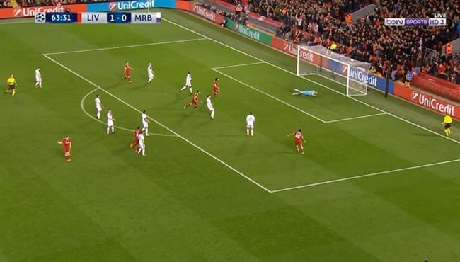 اهداف مباراة ليفربول وماريبور 3 0 دوري ابطال اوروبا