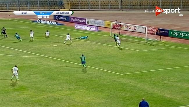 هدف حسين الشحات في مرمي المريخ 1 0 كاس مصر