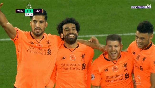 هدف محمد صلاح الثاني الرائع في مرمي وست هام تعليق حفيظ دراجي