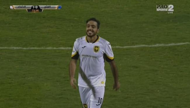 ملخص لمسات محمود كهربا في مباراة الفتح واتحاد جده