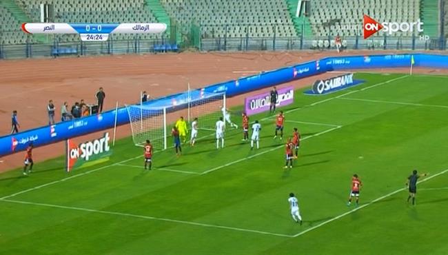 هدف محمود علاء فى مرمى النصر 1 0 الدورى المصرى