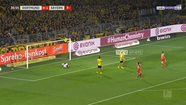 هدف ليفاندوفسكي فى مرمى بوروسيا دورتموند 2 0 الدورى الالمانى