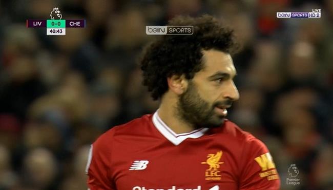 فرصة خطيرة من محمد صلاح امام تشيلسي