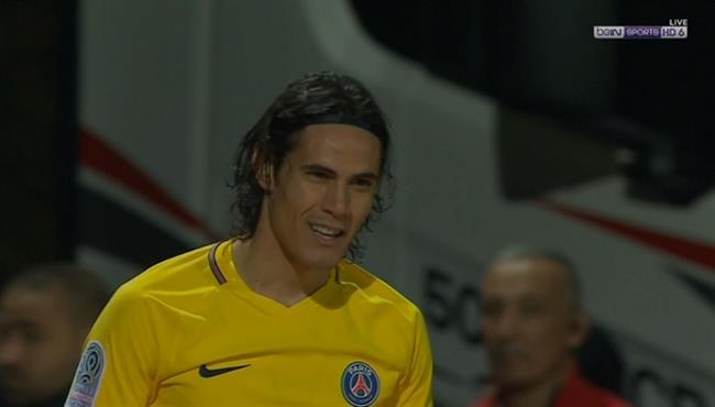 هدف كافانى الثانى فى مرمي أنجيه 4 0 الدورى الفرنسي