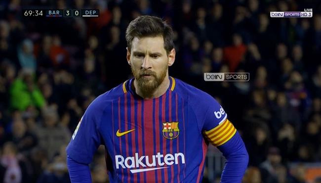 ميسي يهدر ركلة جزاء امام لاكورونيا
