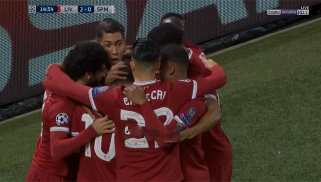 هدف ليفربول الثاني في مرمي سبارتاك موسكو بتعليق عصام الشوالي
