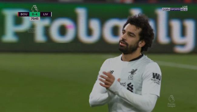 ملخص لمسات محمد صلاح فى مباراة ليفربول وبورنموث