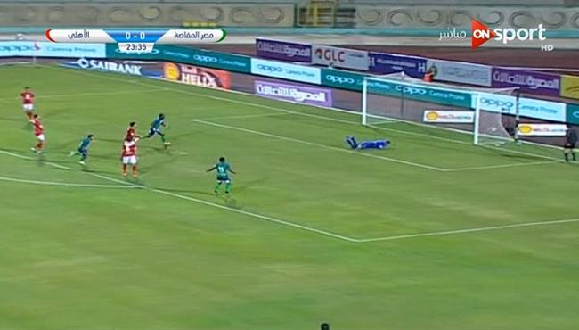 هدف حسين الشحات الرائع في مرمي الاهلي