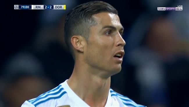 هدف كرستيانو رونالدو الملغي في مرمي بوروسيا دورتموند